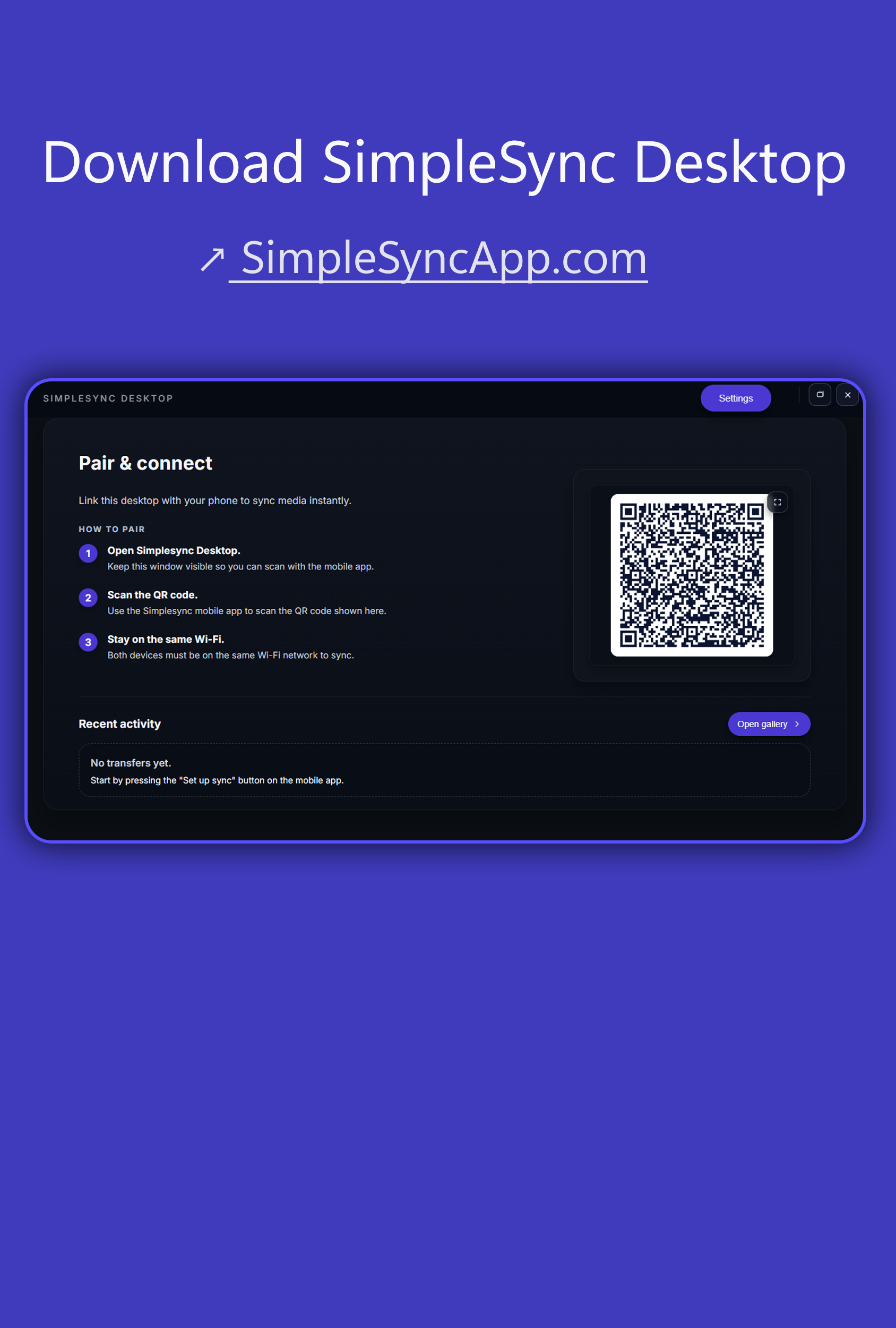 Simplesync gallery image