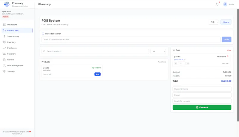 RunMyPharmacy screenshot 3