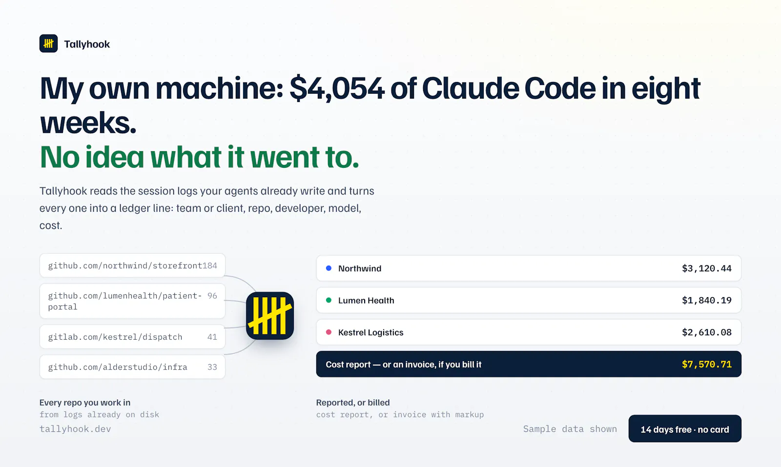 Tallyhook screenshot 1