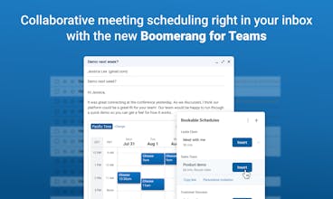 Die neueste Funktion von Boomerang eliminiert endlose E-Mail-Austausche zur Terminplanung.