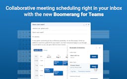 Boomerang Meeting Scheduling for Teams media 2