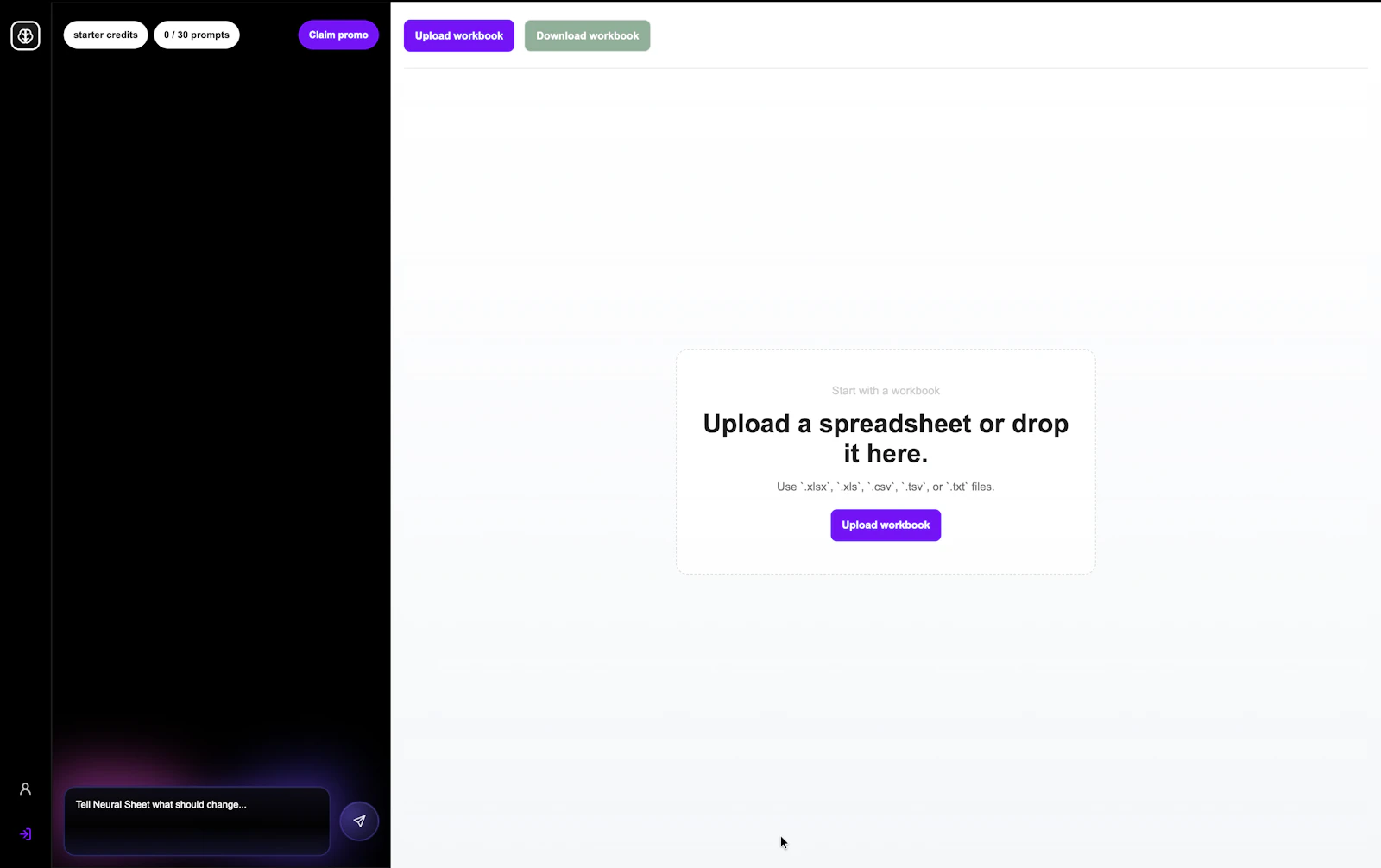 Neural Sheet screenshot 1