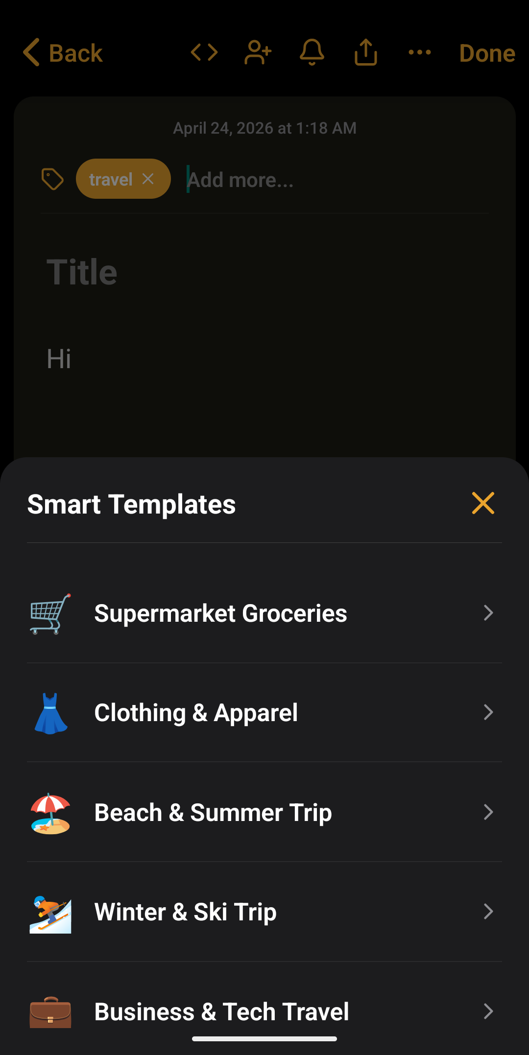 Notes gallery image