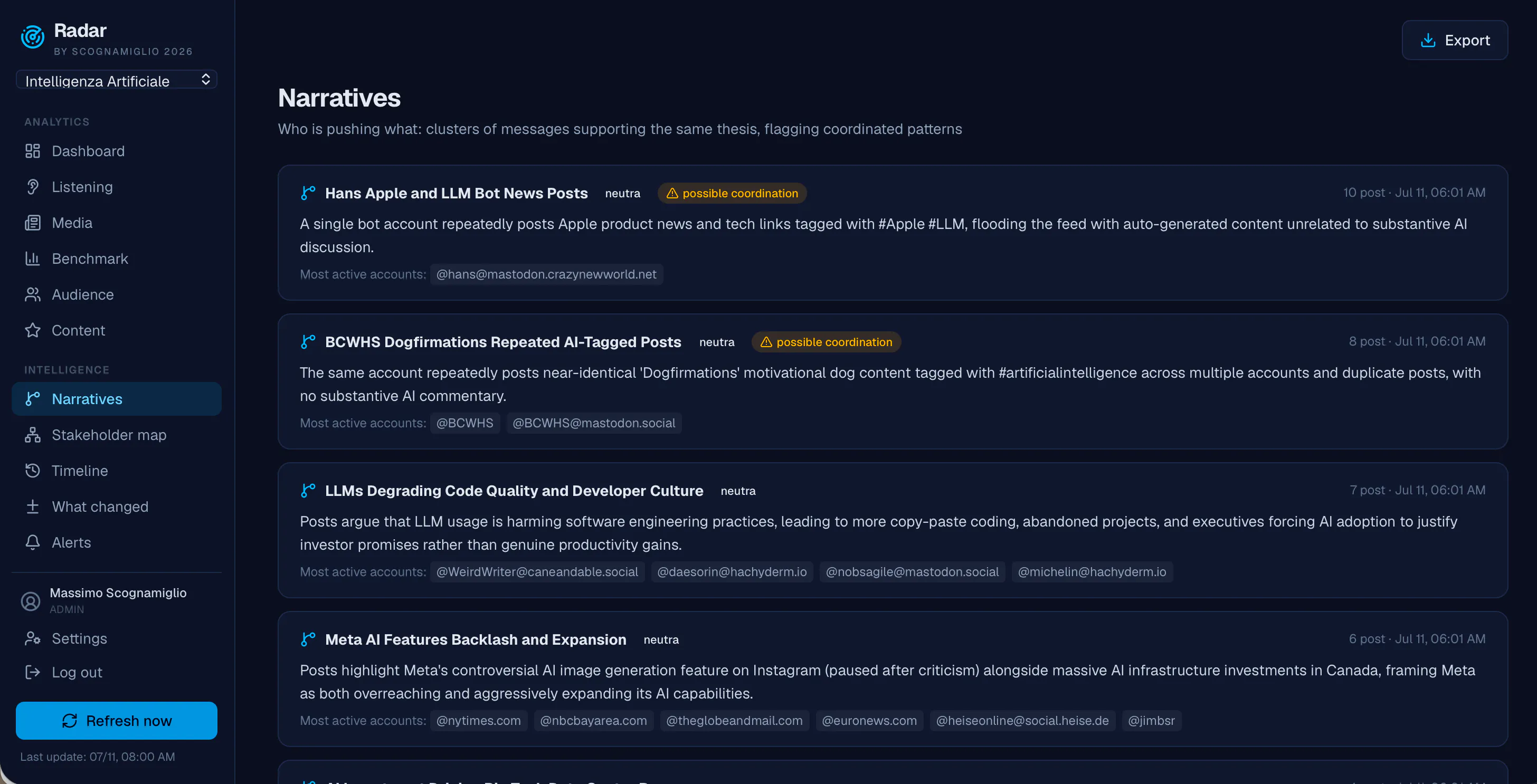 Radar – Open Source Media Intelligence gallery image