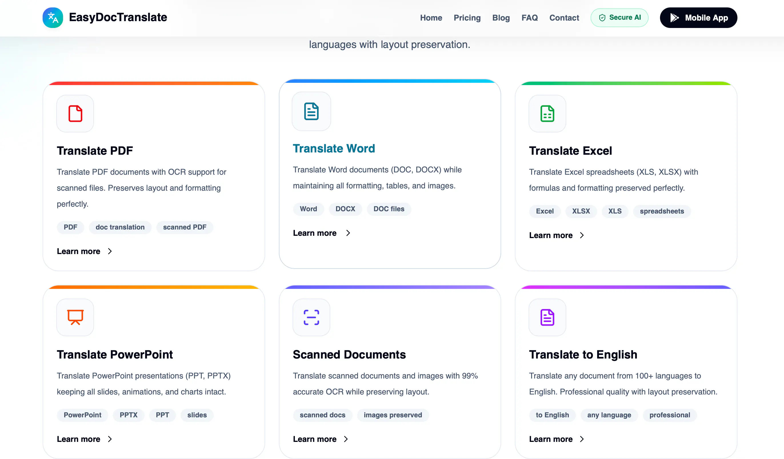 EasyDocTranslate screenshot 3