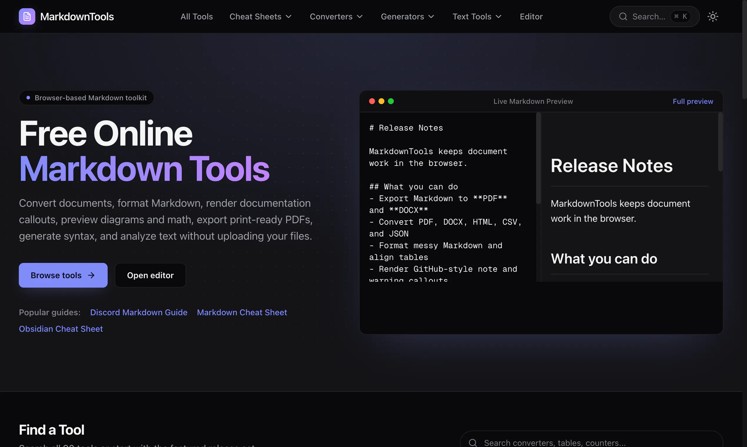 Markdown Tools gallery image