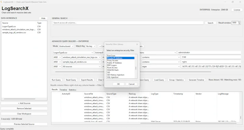 LogSearchX  screenshot 8