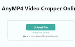 AnyMP4 Video Cropper Online media 1