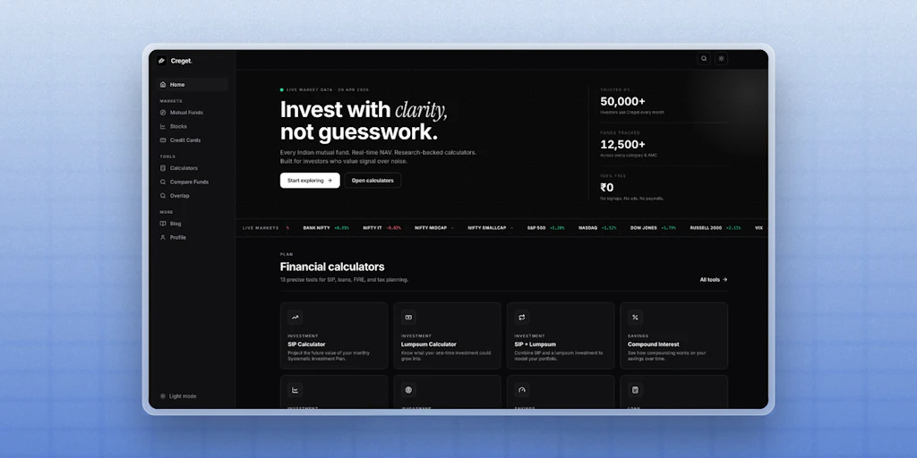 Creget:透過真實見解實現更聰明的投資