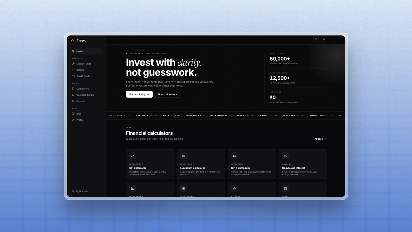 Creget screenshot 2