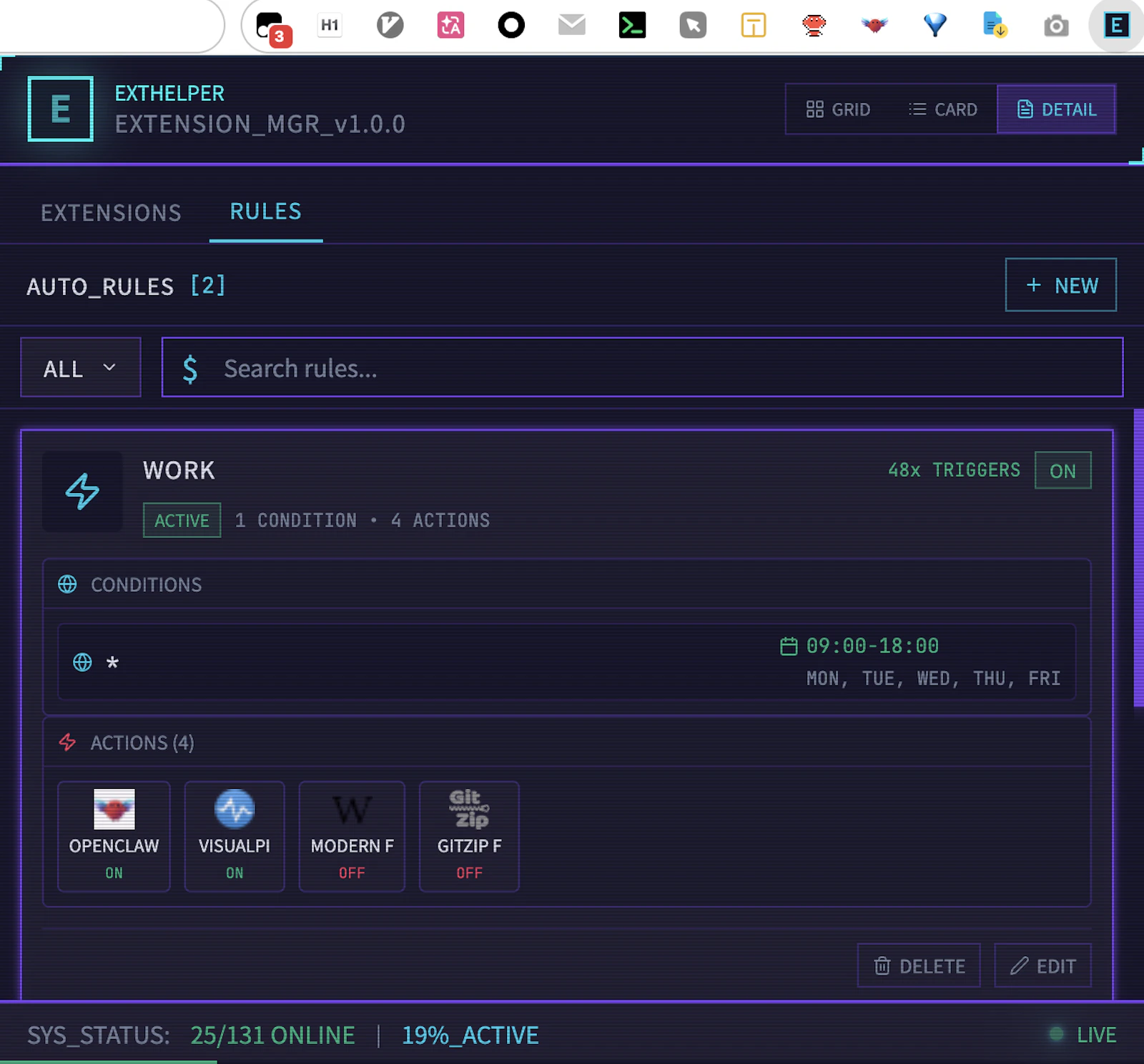 Ext Helper screenshot 1