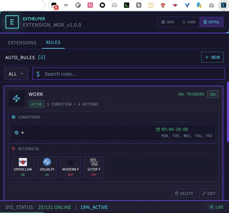 Ext Helper screenshot 1