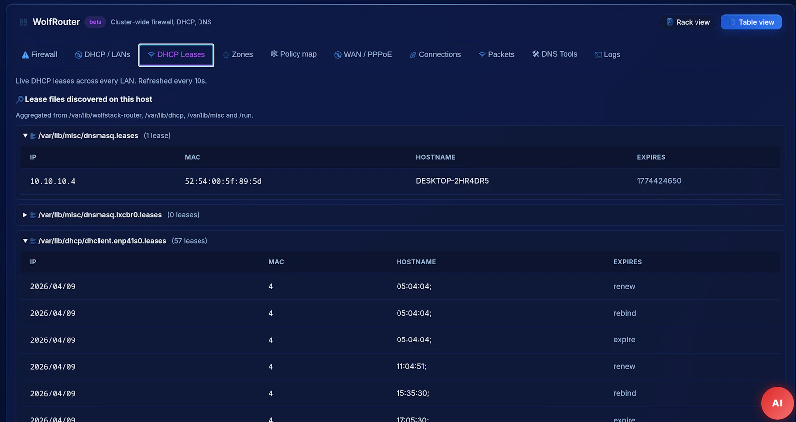 WolfStack screenshot 3