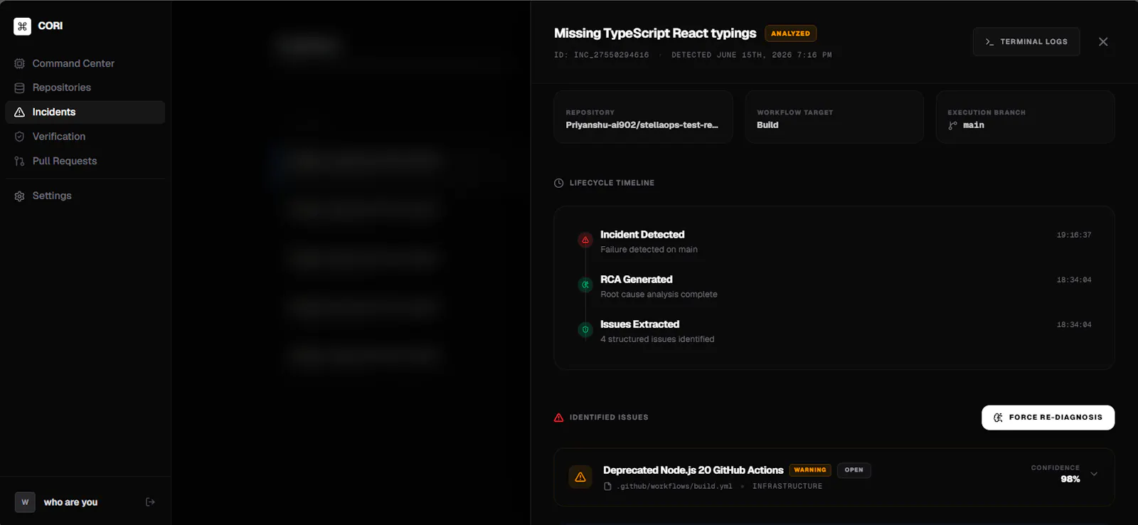 CORI screenshot 3