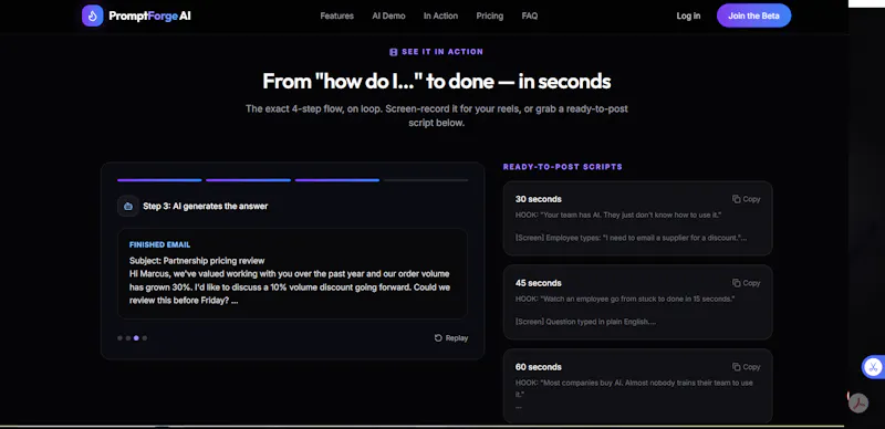 PromptForge AI screenshot 4