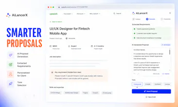 AiLancerX: AI Assistant for Freelancers gallery image