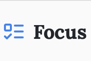 Focus logo