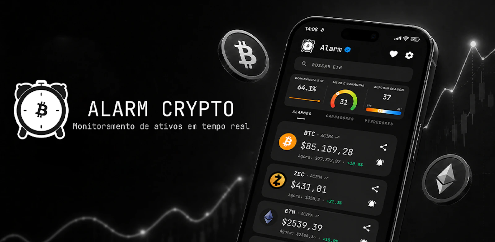 Alarm Crypto screenshot 2
