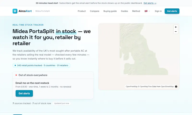 AircoAlert screenshot 2