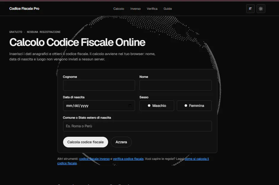Codice Fiscale Pro gallery image