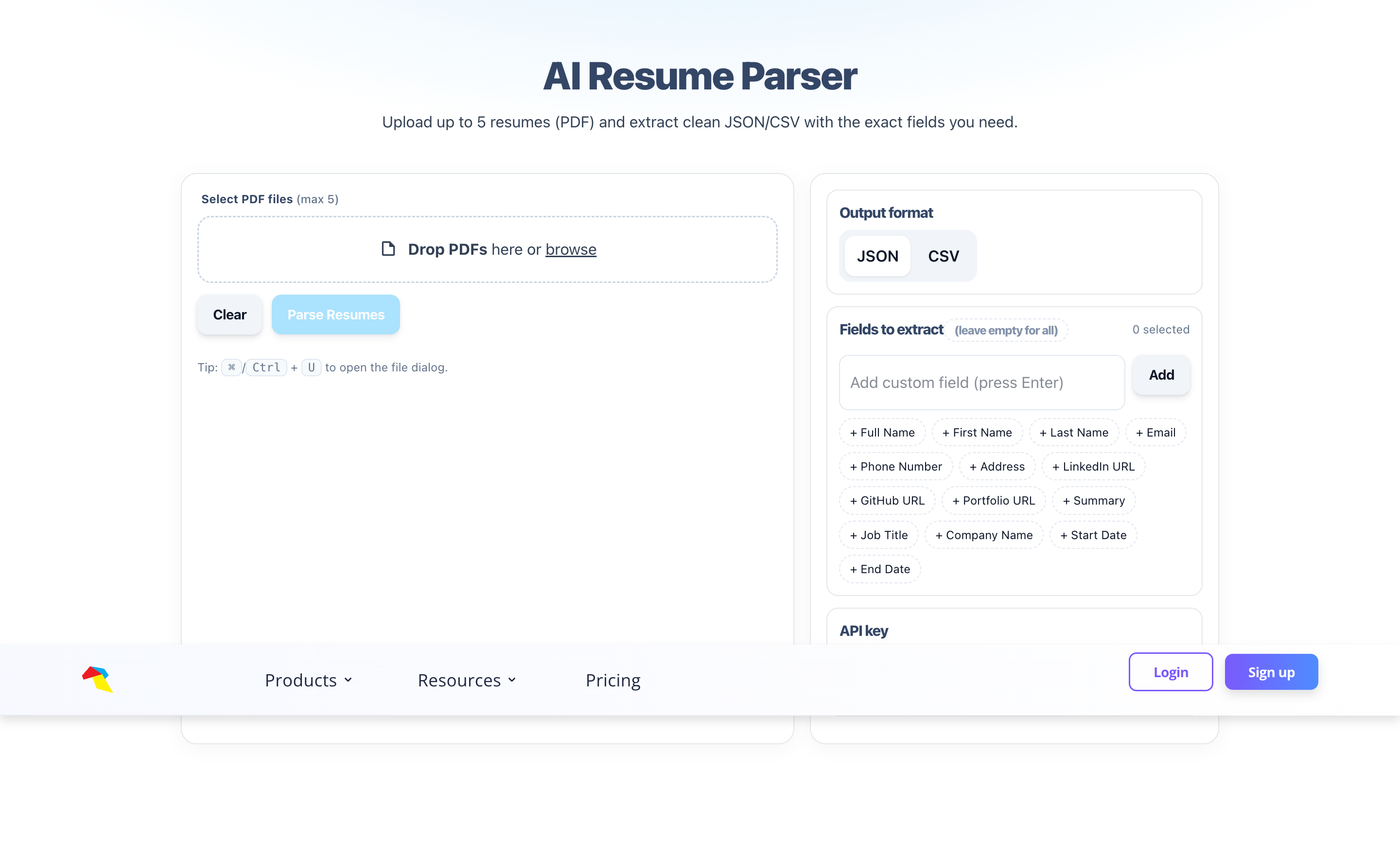 Bulk Resume Parser gallery image