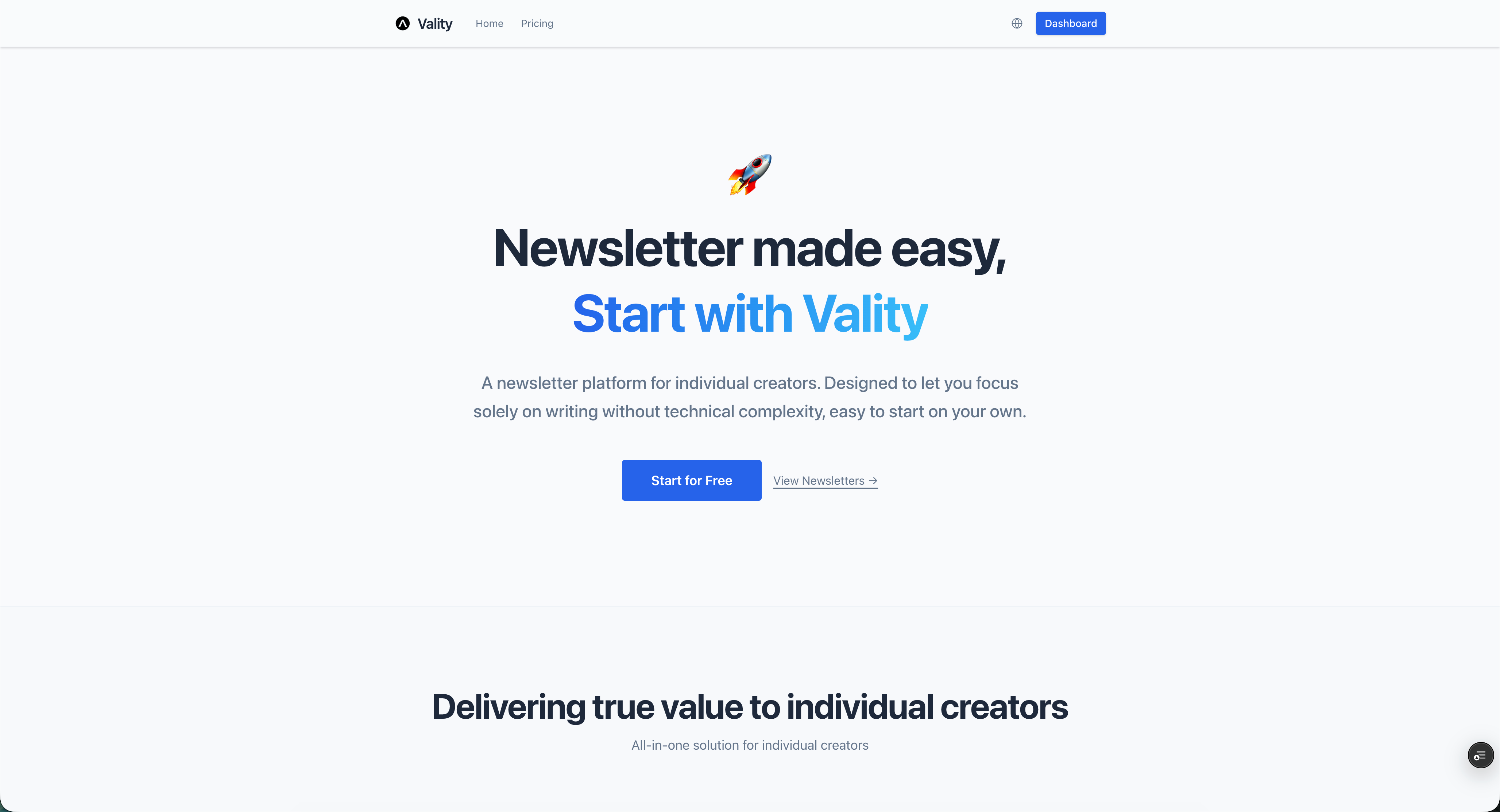 Vality gallery image