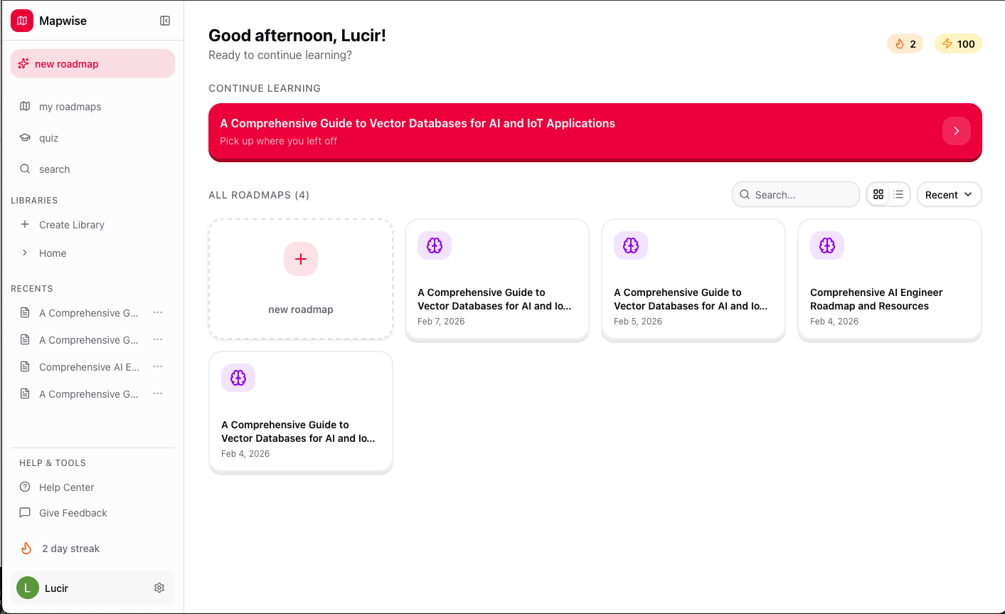 Mapwise - Screenshot 2 showing product features and functionality