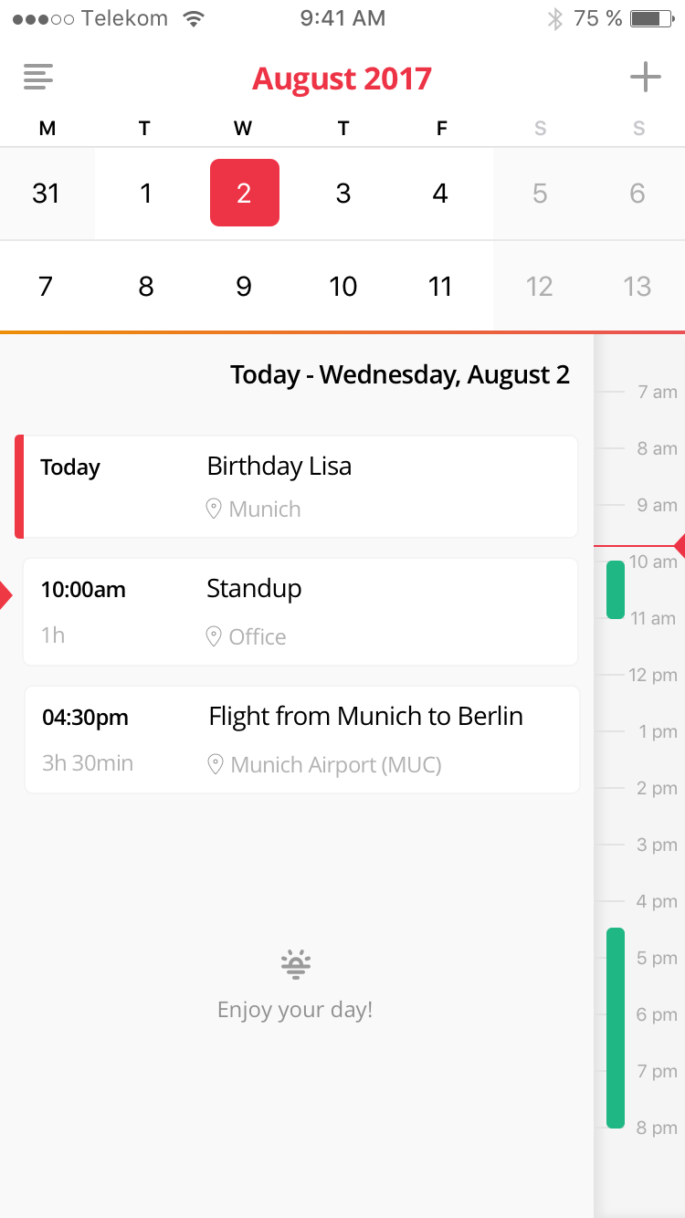 Sandrill Calendar gallery image