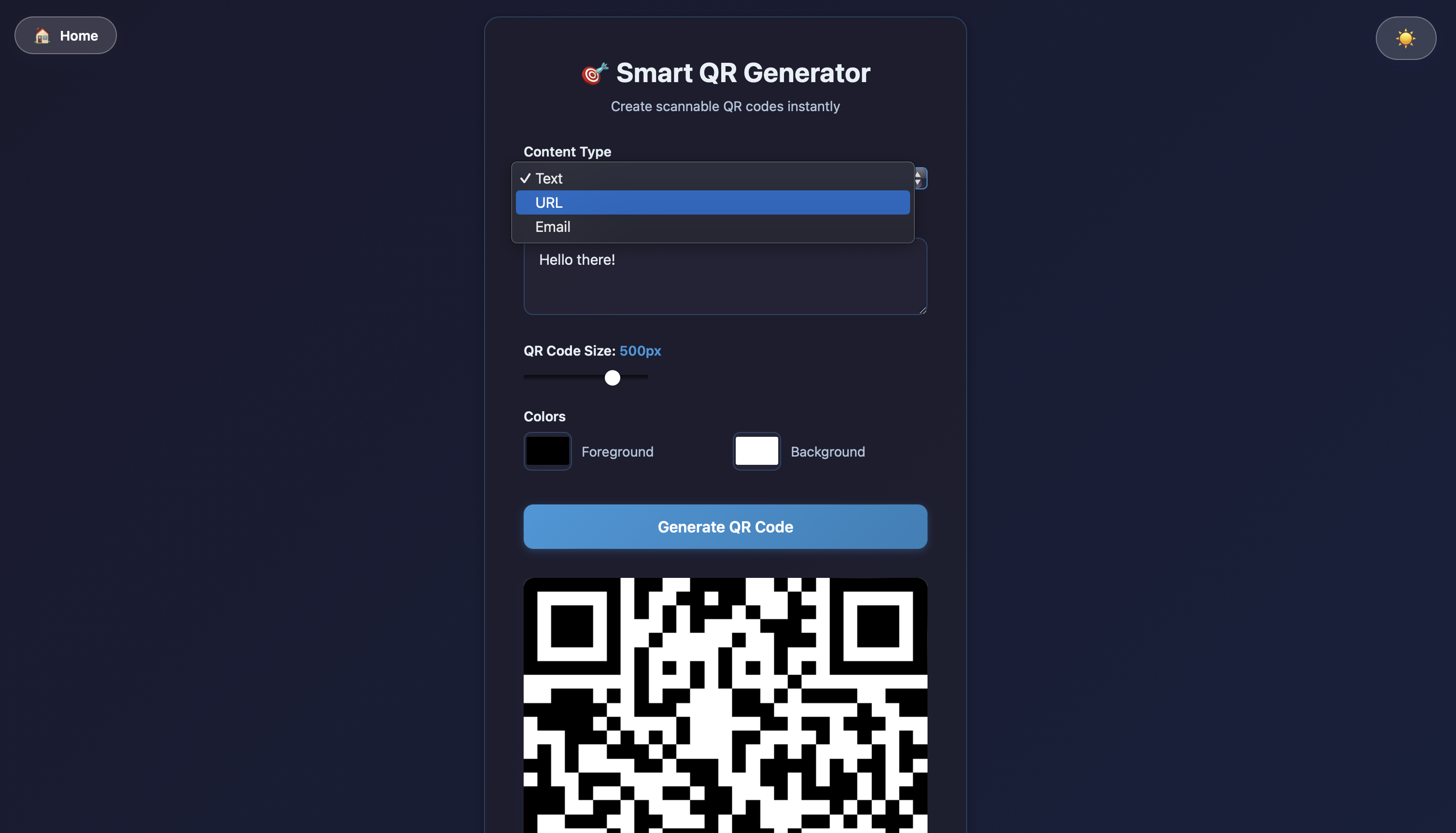 Smart QR Code Generator gallery image