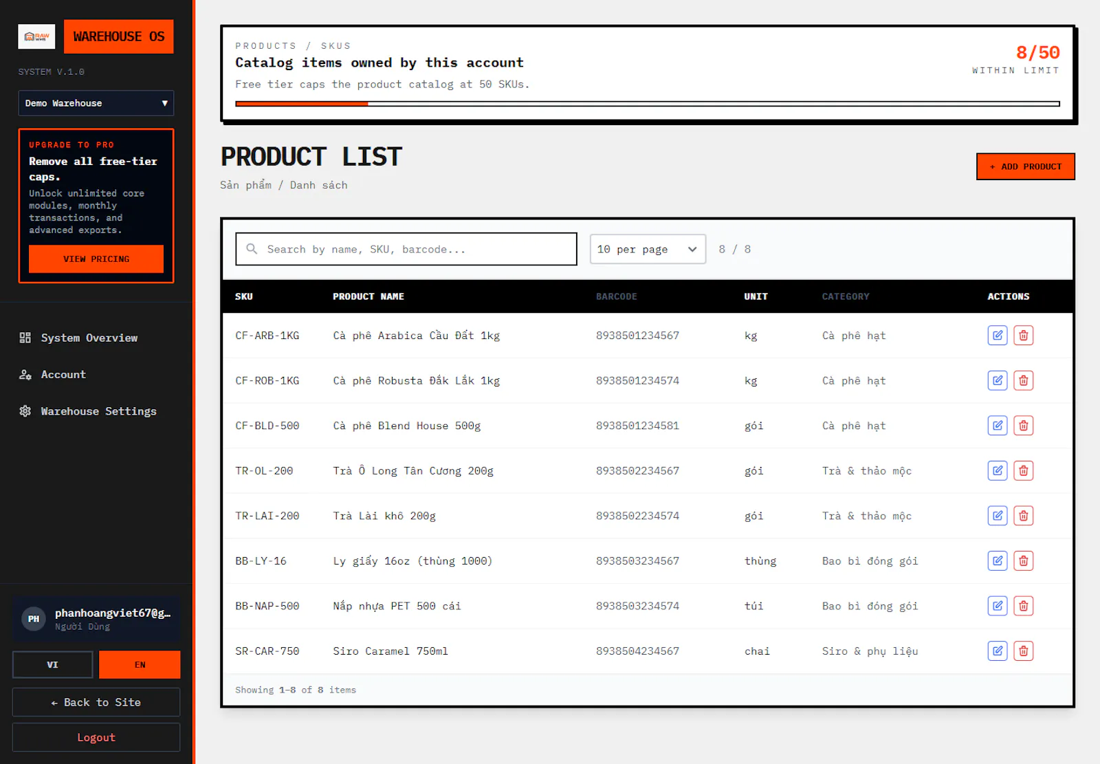 Warehouse OS screenshot 20