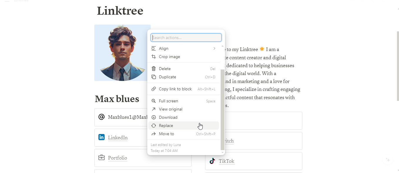 무료 LinkTree 개념 템플릿 - 소셜 미디어, Linktree, 개념 템플릿, 커뮤니티 미디어 4