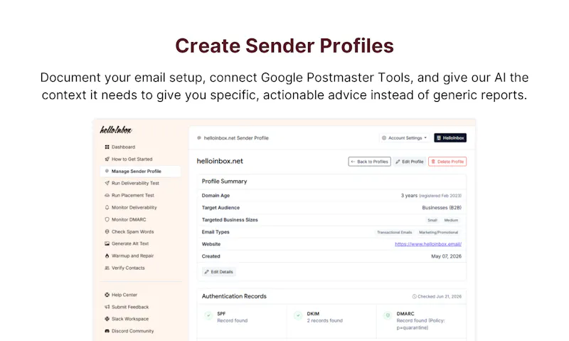 Hello Inbox screenshot 4