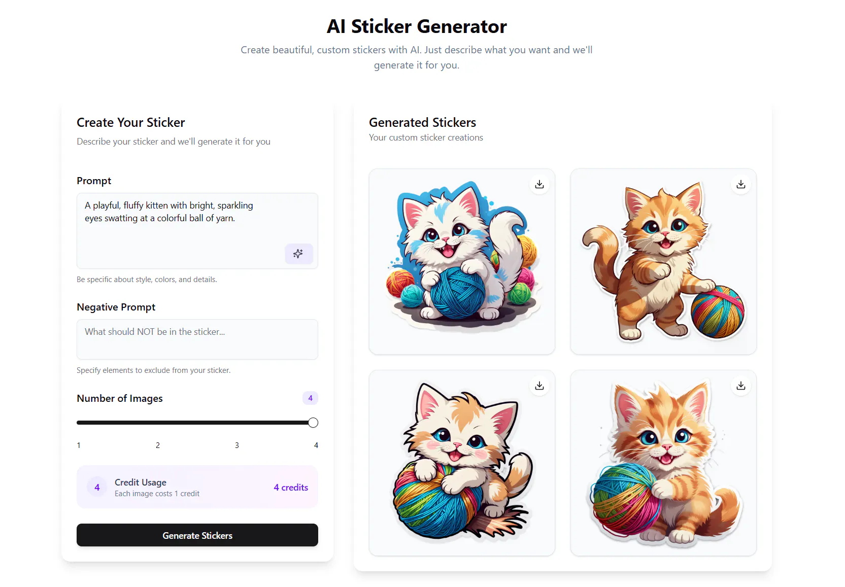 Stickers AI gallery image