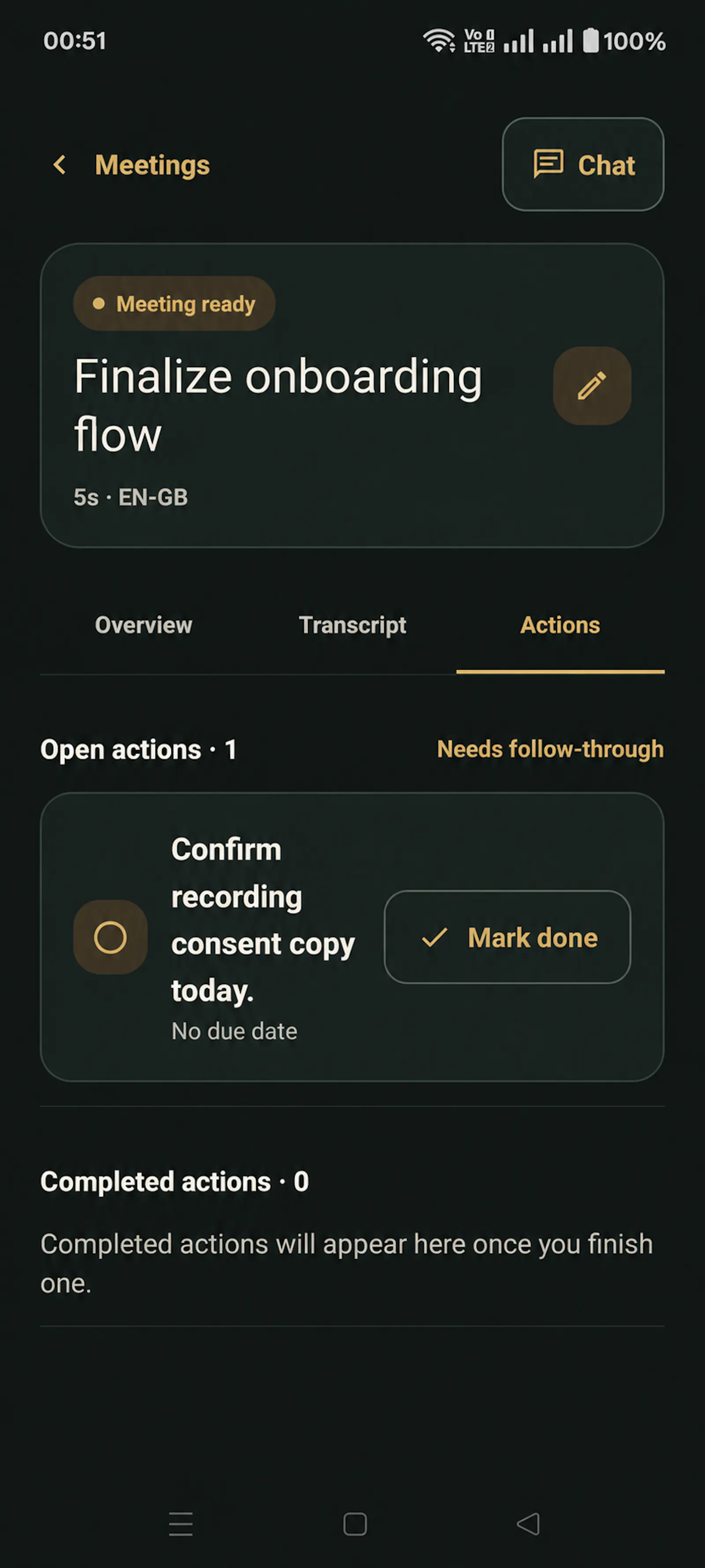 SourceNote: AI Meeting Notes screenshot 3