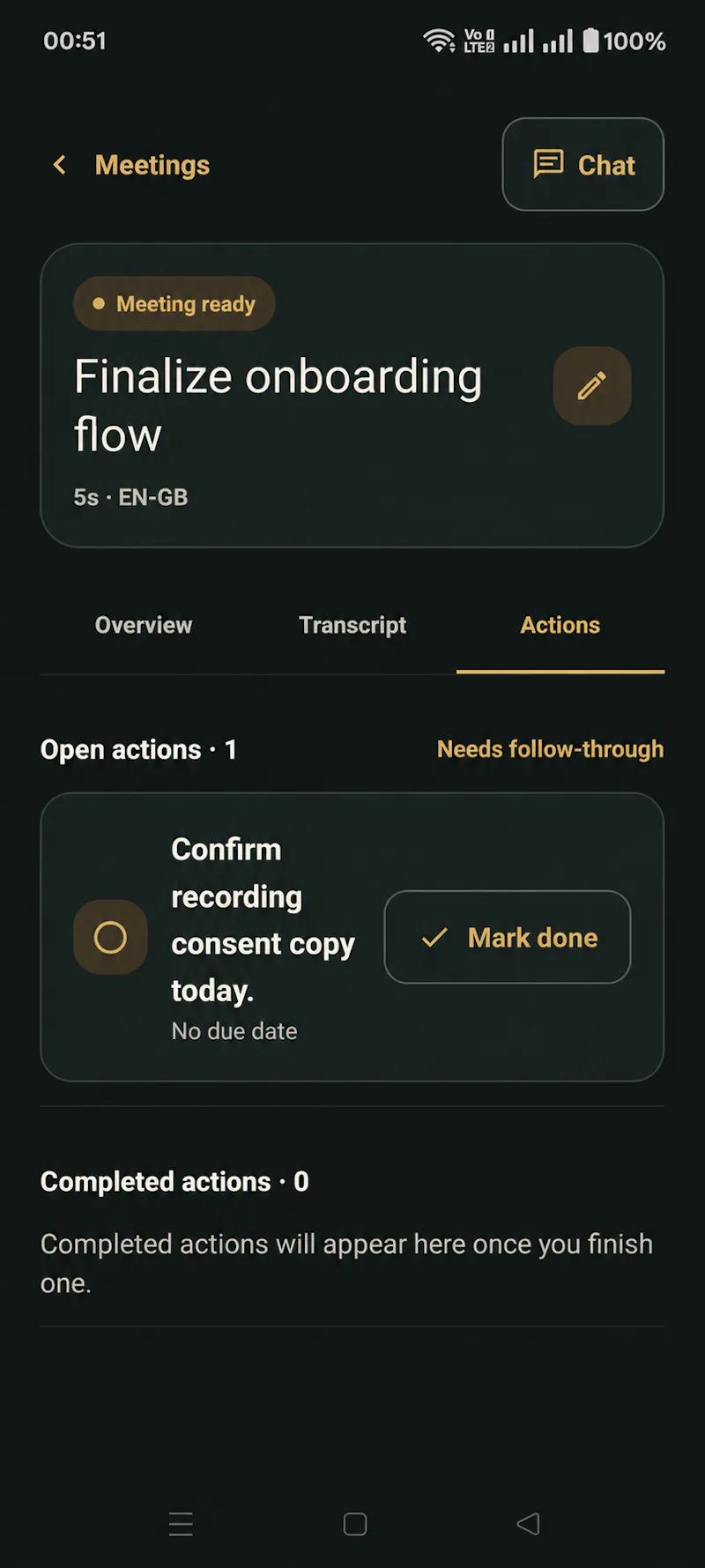 SourceNote: AI Meeting Notes screenshot 3