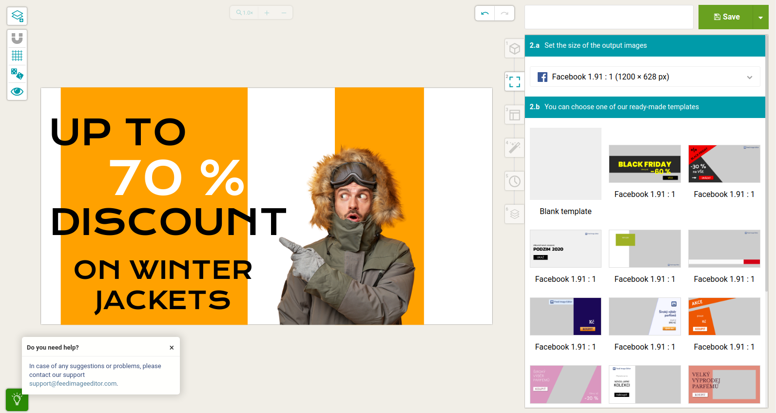 Feed Image Editor gallery image