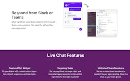 Live Chat for Slack and Microsoft Teams media 3