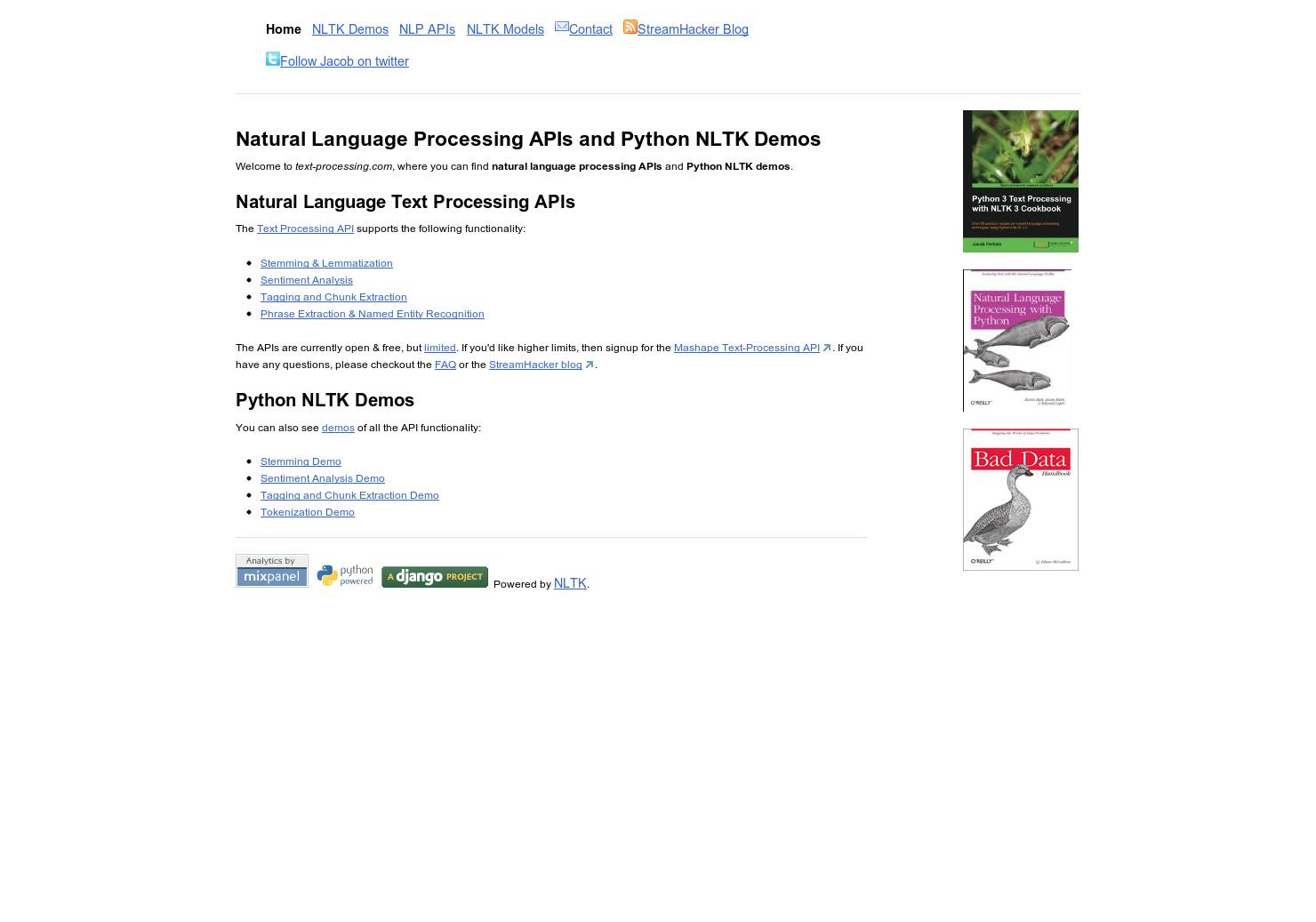 Natural Language Processing APIs gallery image