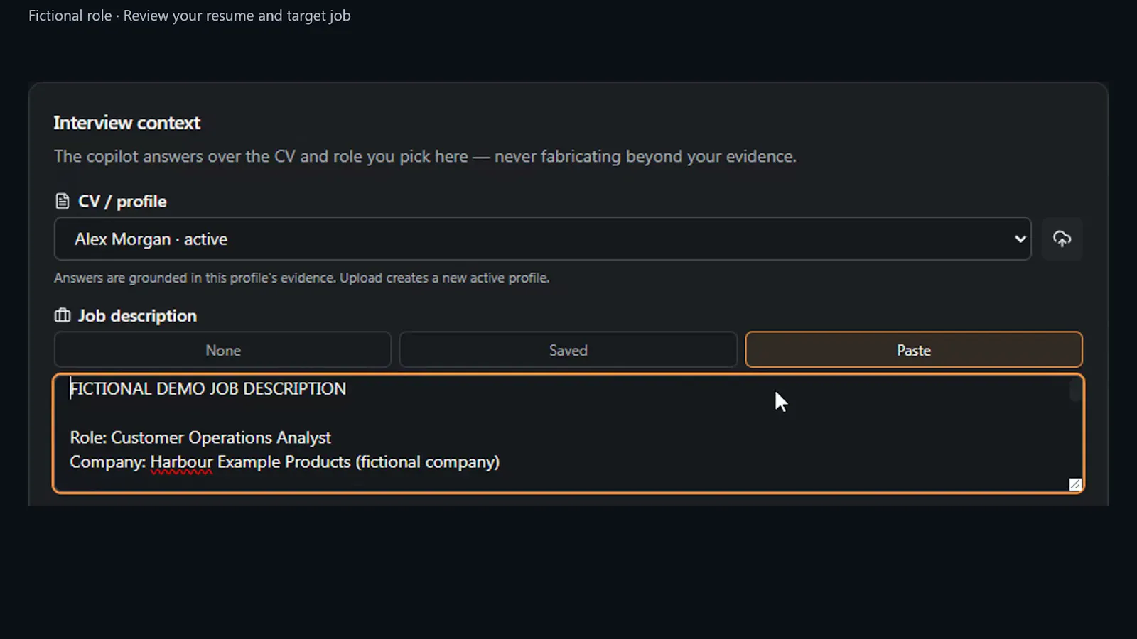 InterviewOS Lab screenshot 2