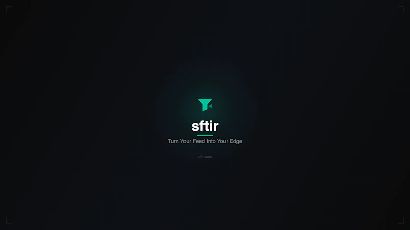 Sftir — Turn Your Feed into Your Edge screenshot 2