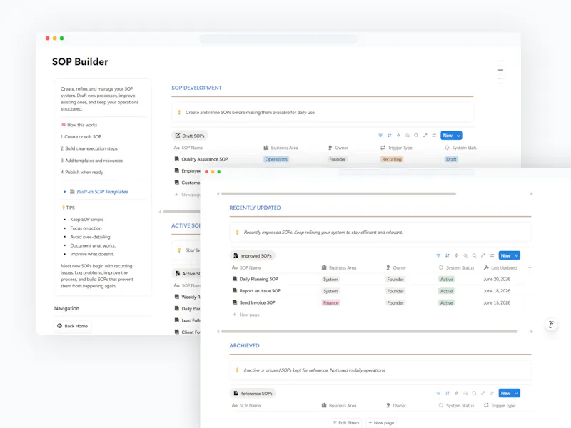 Business Execution OS screenshot 4