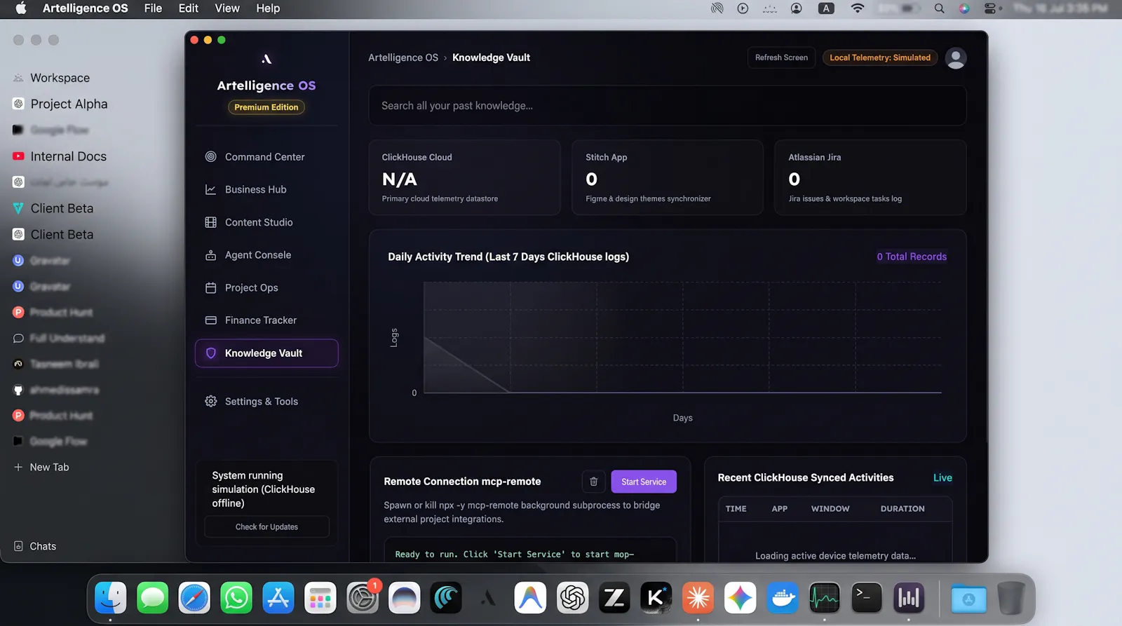 Artelligence OS screenshot 2