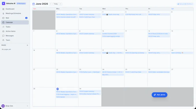 Veloshe AI Workspace screenshot 7