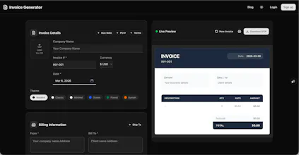 Free Invoice Generator gallery image