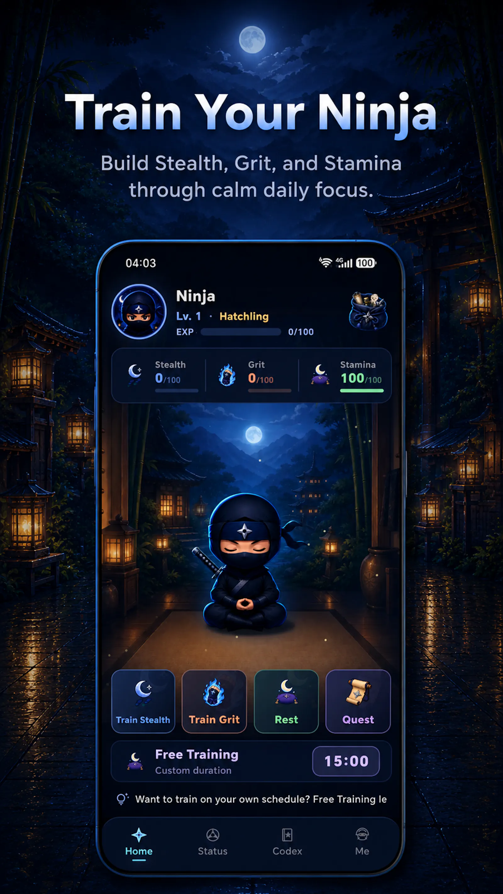 Focus Ninja: The Best Gamified Pomodoro screenshot 2