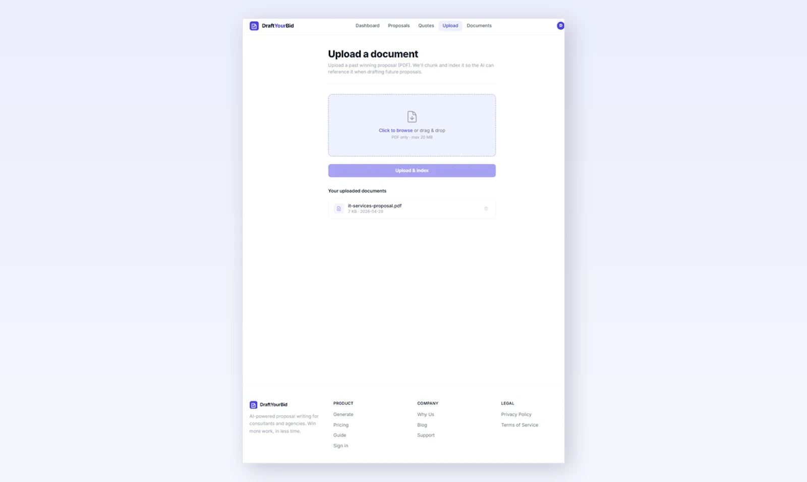 DraftYourBid screenshot 8