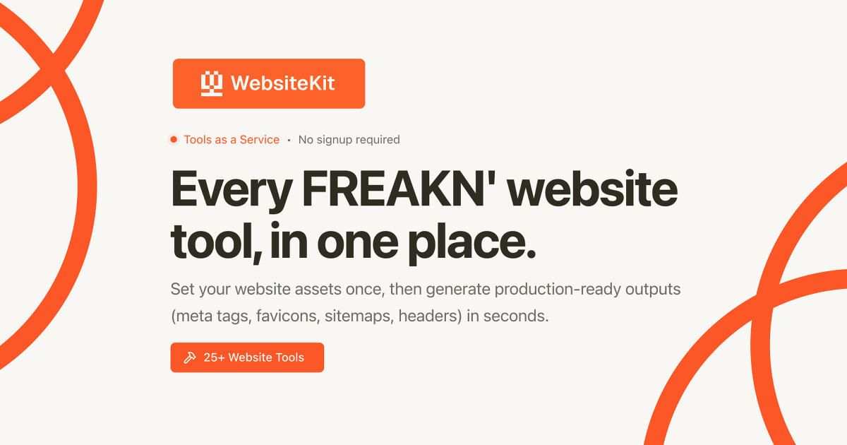 WebsiteKit - Main product screenshot demonstrating key features and user interface