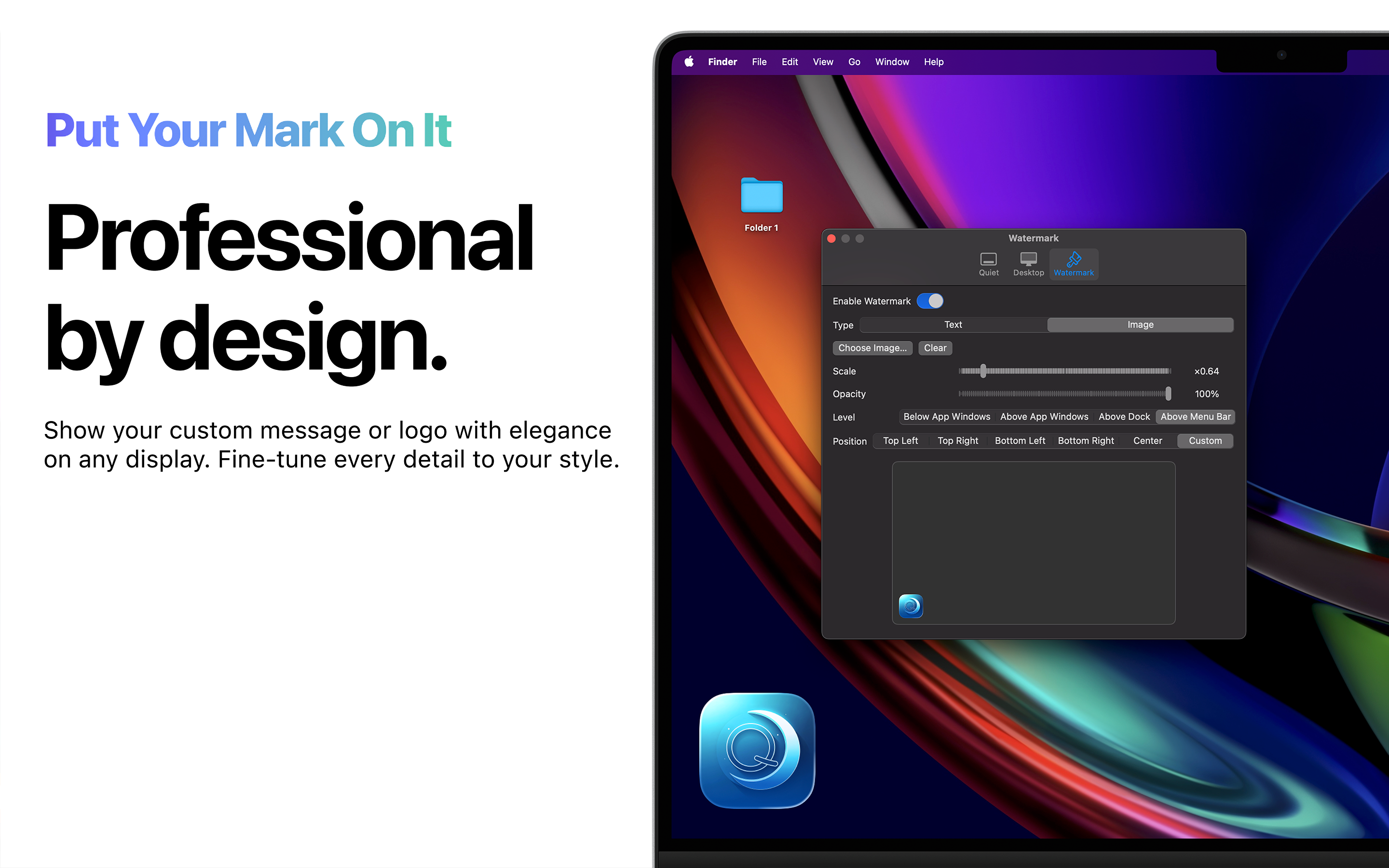 Media Mod yang tenang - Satu klik untuk membuat persembahan Mac anda-siap. 4