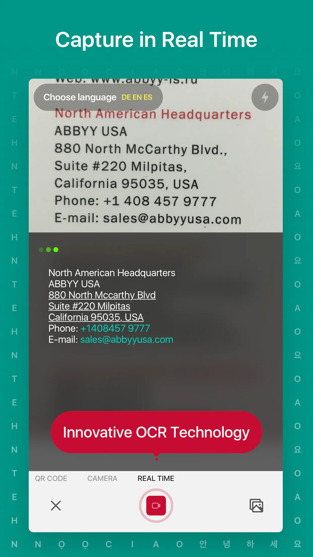 ABBYY TextGrabber 6 Image