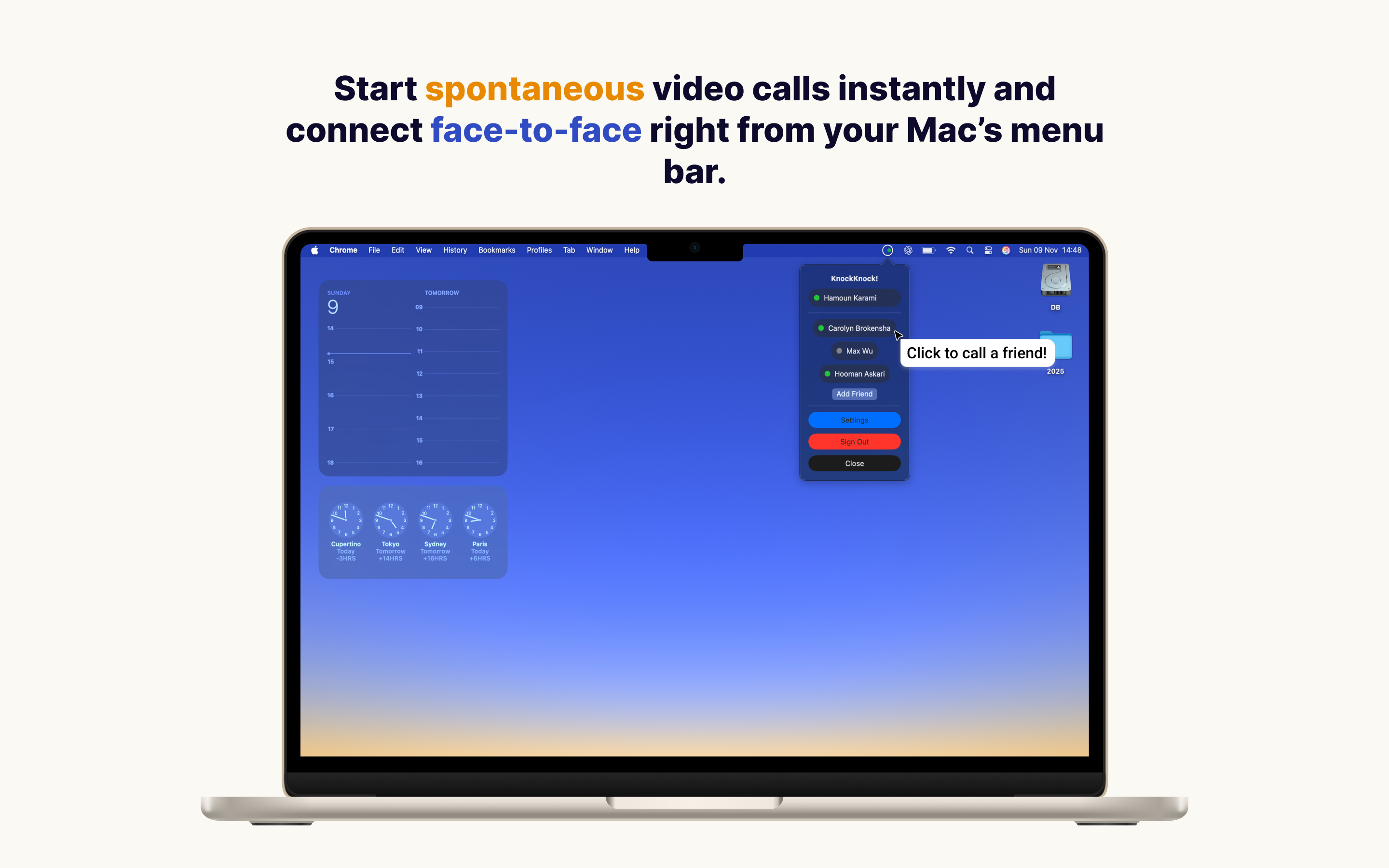KnockKnock! - Screenshot 3 showing product features and functionality